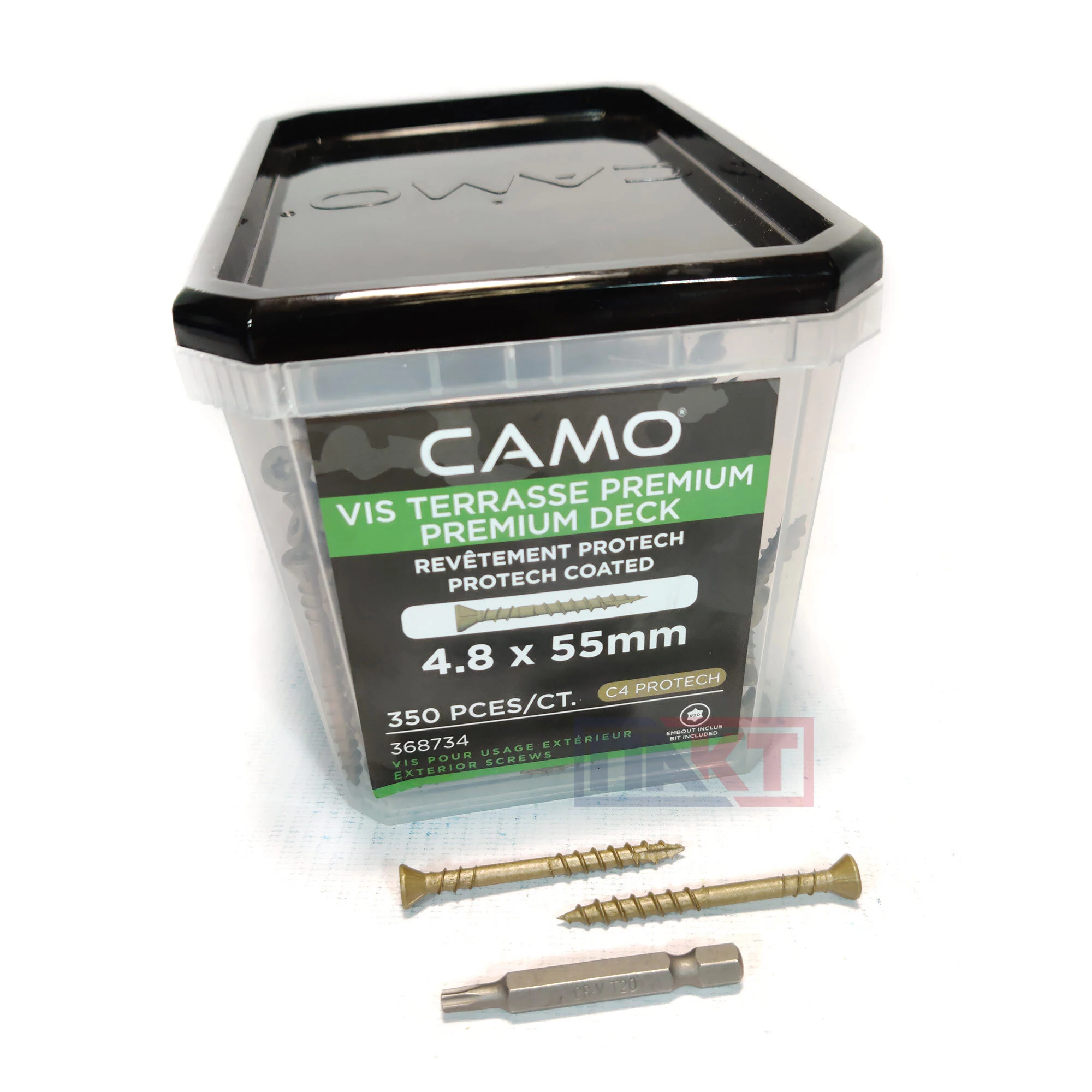 PREMIUM C4 4.8x55 mm 350 vnt TX25