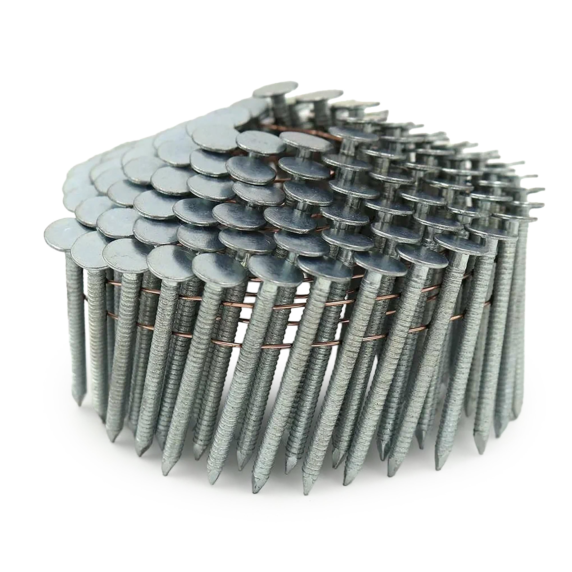 Гвоздь барабанный кровельный CRN 31/32 ершеный цинк (120шт х 48) тыс.шт. Гвоздь барабанный кровельный CRN 31/32 ершеный цинк (120шт х 48) тыс.шт.