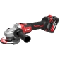 Машина шлифовальная аккумуляторная угловая бесщеточная KDSM03-125, 18в, 125мм, 2*5А/ч, кейс.