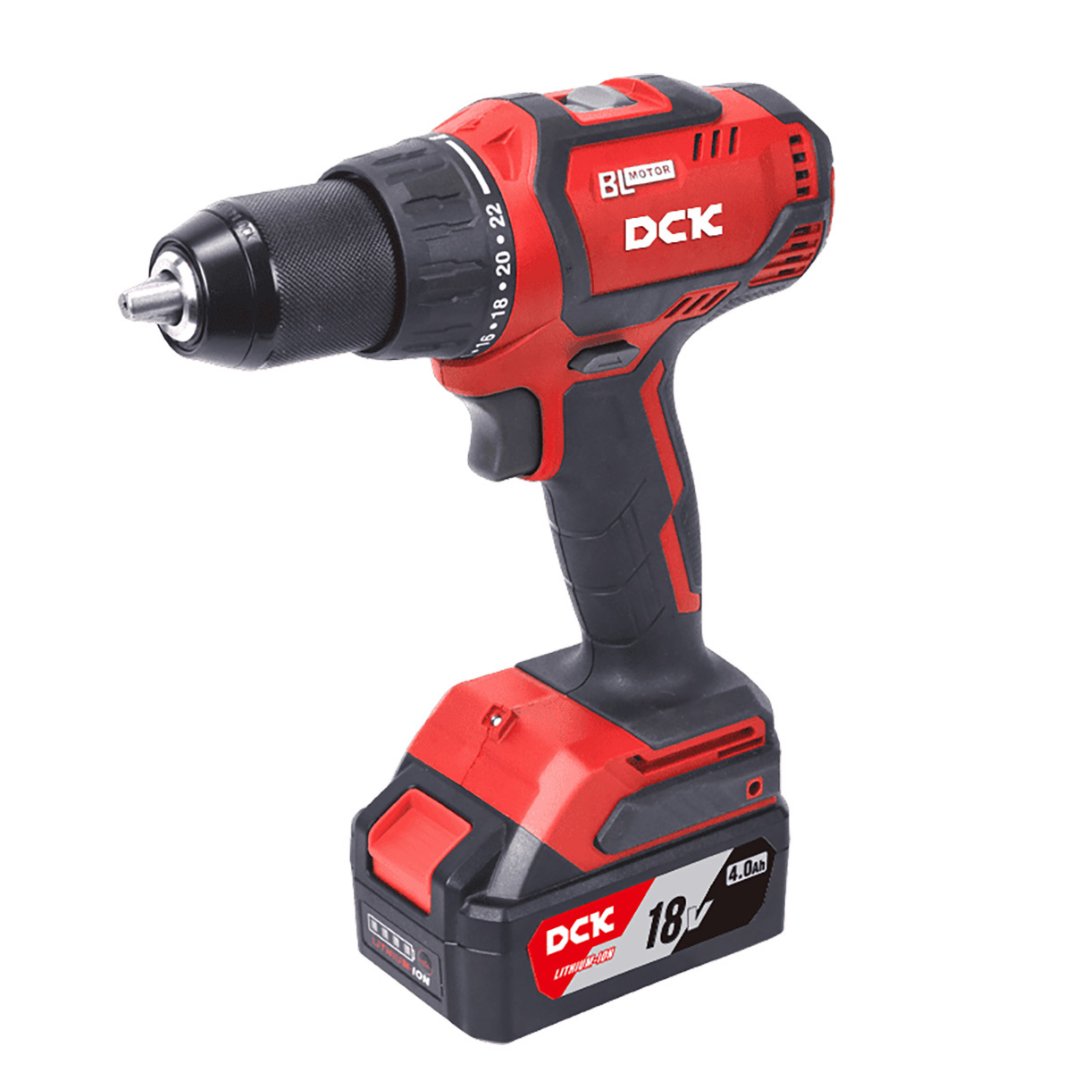 Дрель-шуруповерт аккум бесщеточная KDJZ04-13 18в, 2*4А/ч, 60нм, кейс Дрель-шуруповерт аккум бесщеточная KDJZ04-13 18в, 2*4А/ч, 60нм, кейс